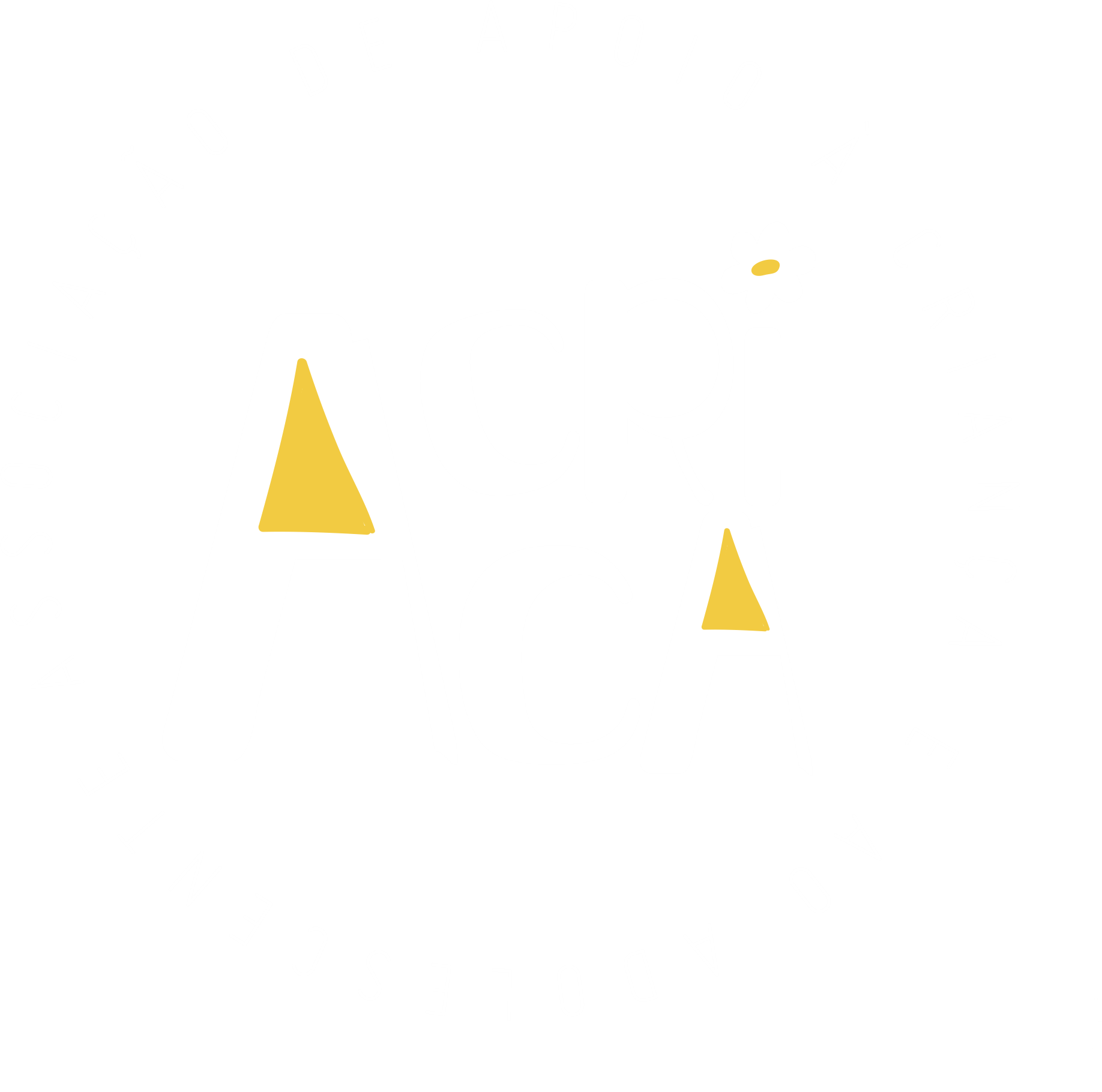 Logo ACRICA sobre fundo escuro